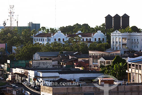  Assunto: Vista do prédio da Universidade Federal de Rondônia e Três Caixas Dagua e ao fundo / Local: Porto Velho - Rondônia (RO) - Brasil / Data: 11/2013 