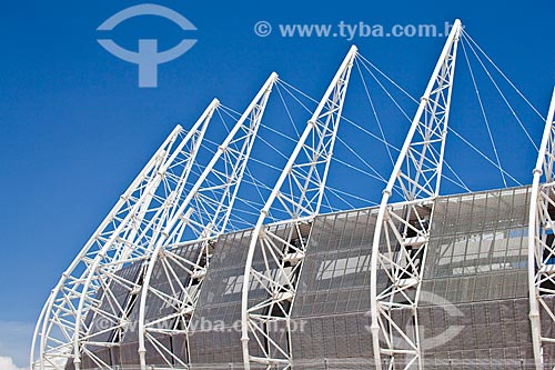 Assunto: Estádio Governador Plácido Castelo (1973) - também conhecido como Castelão / Local: Fortaleza - Ceará (CE) - Brasil / Data: 11/2013 
