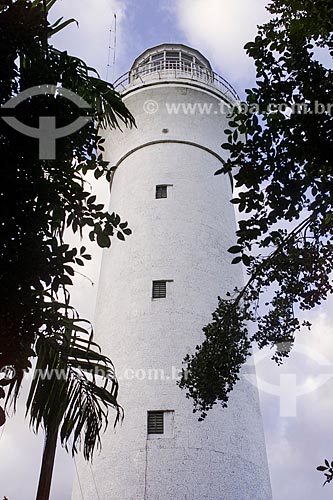  Assunto: Farol do Morro de São Paulo (1855) / Local: Cairu - Bahia (BA) - Brasil / Data: 04/1991 