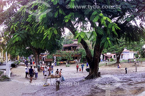  Assunto: Árvore na Praça Aureliano Lima / Local: Cairu - Bahia (BA) - Brasil / Data: 04/1991 