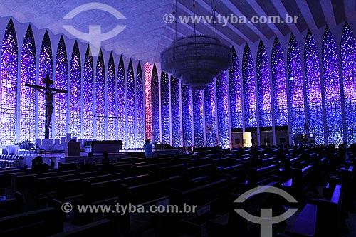  Assunto: Interior do Santuario Dom Bosco / Local: Brasília - Distrito Federal (DF) - Brasil / Data: 08/2013 