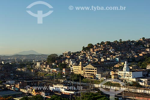  Assunto: Vista da favela da Mangueira / Local: Mangueira - Rio de Janeiro (RJ) - Brasil / Data: 01/2014 