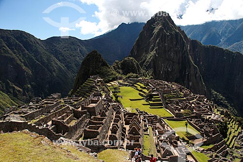  Assunto: Vista geral das ruínas de Machu Picchu / Local: Peru - América do Sul / Data: 06/2012 