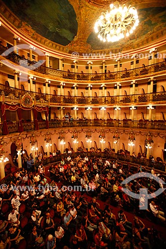  Assunto: Interior do Teatro Amazonas (1896) / Local: Manaus - Amazonas (AM) - Brasil / Data: 03/2012 
