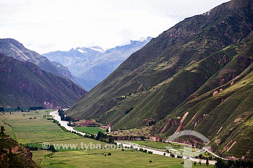  Assunto: Vista do Rio Vilcanota no Vale Sagrado dos Incas / Local: Peru - América do Sul / Data: 12/2011 