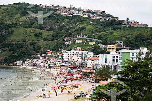  Assunto: Vista geral da Prainha / Local: Arraial do Cabo - Rio de Janeiro (RJ) - Brasil / Data: 01/2014 