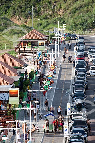  Assunto: Avenida Hermes Barcelos na orla da Praia Grande / Local: Arraial do Cabo - Rio de Janeiro (RJ) - Brasil / Data: 01/2014 