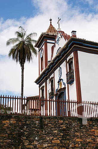  Assunto: Vista da Igreja de São Francisco de Assis / Local: Diamantina - Minas Gerais (MG) - Brasil / Data: 12/2007 