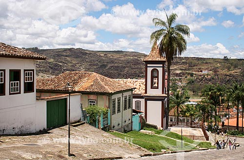  Assunto: Rua São Francisco com Igreja de São Francisco de Assis ao fundo / Local: Diamantina - Minas Gerais (MG) - Brasil / Data: 12/2007 