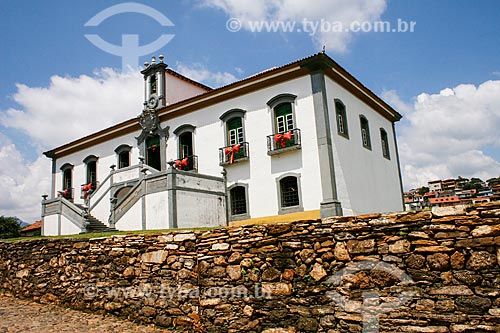  Assunto: Câmara Municipal antiga Casa de Câmara e Cadeia - inaugurada em 1798 / Local: Mariana- Minas Gerais (MG) - Brasil / Data: 12/2007 