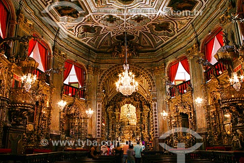  Assunto: Interior da Igreja Matriz Nossa Senhora do Pilar / Local: Ouro Preto - Minas Gerais (MG) - Brasil / Data: 12/2007 