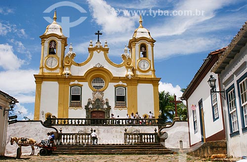  Assunto: Igreja Matriz de Santo Antônio / Local: Tiradentes - Minas Gerais - Brasil  / Data: 12/2007 