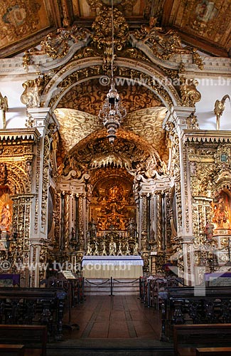  Assunto: Altar-mor da Igreja Matriz de Santo Antônio / Local: Tiradentes - Minas Gerais - Brasil / Data: 12/2007 