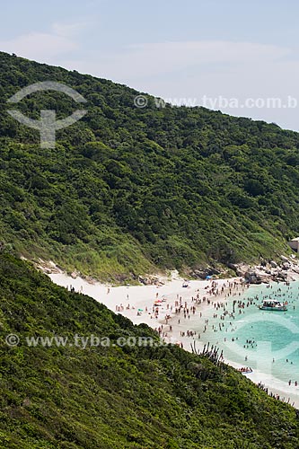  Assunto: Vista geral da Prainha do Pontal do Atalaia / Local: Arraial do Cabo - Rio de Janeiro (RJ) - Brasil / Data: 01/2014 