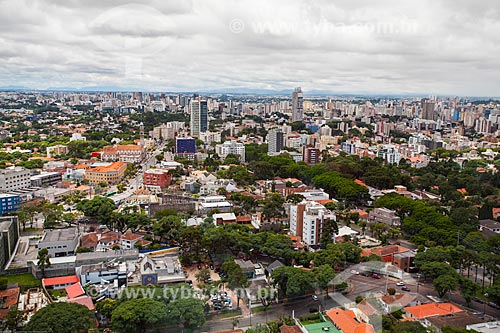  Assunto: Vista do mirante da Torre Panorâmica de Curitiba - também conhecida como Torre da Telepar ou Torre das Mercês / Local: Curitiba - Paraná (PR) - Brasil / Data: 12/2013 