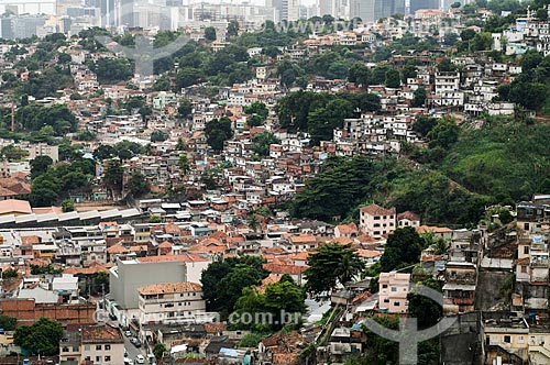  Assunto: Vista do Morro do Fogueteiro / Local: Catumbi - Rio de Janeiro (RJ) - Brasil / Data: 05/2011 