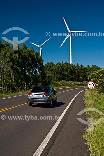  Assunto: Parque Eólico de Osório e Rodovia RS-030 / Local: Osório - Rio Grande do Sul (RS) - Brasil / Data: 03/2012 