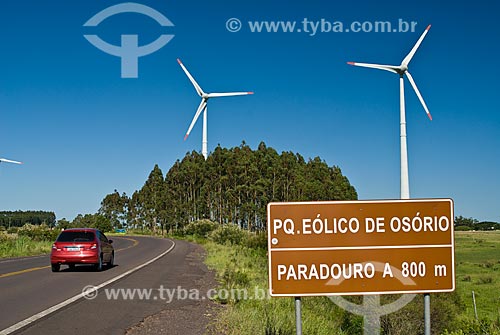  Assunto: Parque Eólico de Osório / Local: Osório - Rio Grande do Sul (RS) - Brasil / Data: 03/2012 