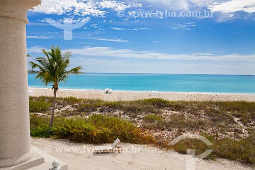  Assunto: Vista de praia em Bahamas / Local: Bahamas - América Central / Data: 06/2013 