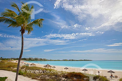  Assunto: Vista de praia em Bahamas / Local: Bahamas - América Central / Data: 06/2013 