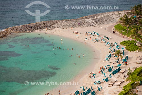  Assunto: Praia próximo ao Atlantis Paradise Island Resort / Local: Bahamas - América Central / Data: 06/2013 