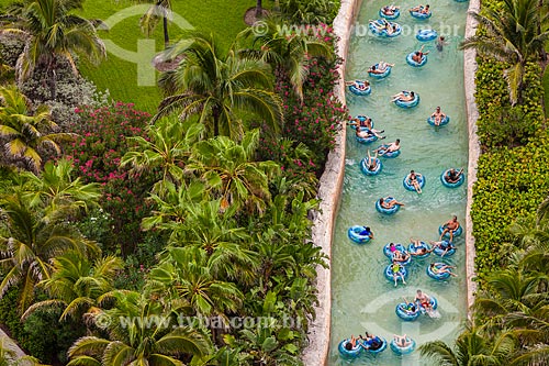  Assunto: Rio artificial no Atlantis Paradise Island Resort / Local: Ilha Paraíso - Bahamas - América Central / Data: 06/2013 