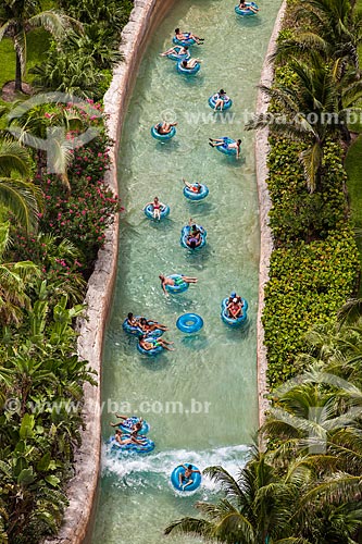  Assunto: Rio artificial no Atlantis Paradise Island Resort / Local: Ilha Paraíso - Bahamas - América Central / Data: 06/2013 