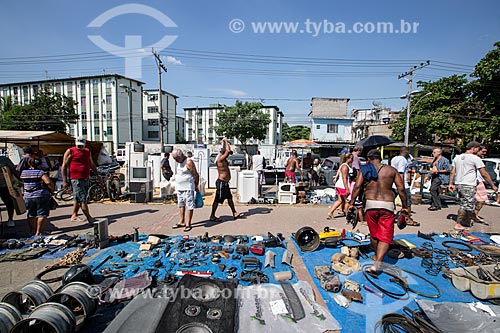  Assunto: Mercadoria à venda na Feira de Acari / Local: Acari - Rio de Janeiro (RJ) - Brasil / Data: 01/2014 