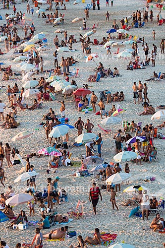  Assunto: Banhistas na Praia do Arpoador / Local: Ipanema - Rio de Janeiro (RJ) - Brasil / Data: 01/2014 