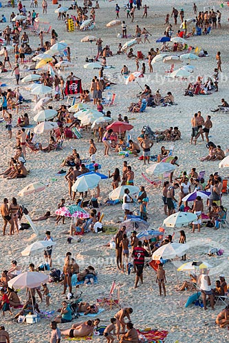  Assunto: Banhistas na Praia do Arpoador / Local: Ipanema - Rio de Janeiro (RJ) - Brasil / Data: 01/2014 