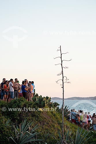  Assunto: Pessoas na Pedra do Arpoador / Local: Ipanema - Rio de Janeiro (RJ) - Brasil / Data: 01/2014 