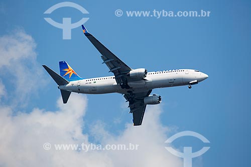  Assunto: Avião da VARIG sobrevoando o Rio de Janeiro / Local: Rio de Janeiro (RJ) - Brasil / Data: 01/2014 