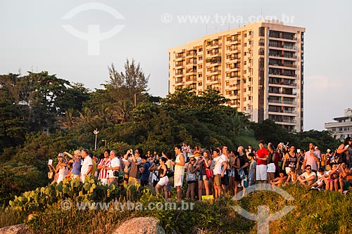  Assunto: Pessoas na Pedra do Arpoador / Local: Ipanema - Rio de Janeiro (RJ) - Brasil / Data: 01/2014 