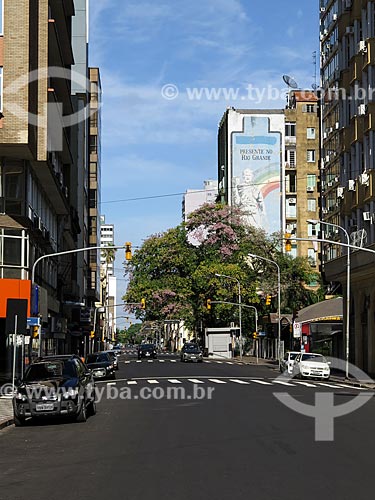  Assunto: Vista geral da Avenida Siqueira Campos / Local: Porto Alegre - Rio Grande do Sul (RS) - Brasil / Data: 03/2014 