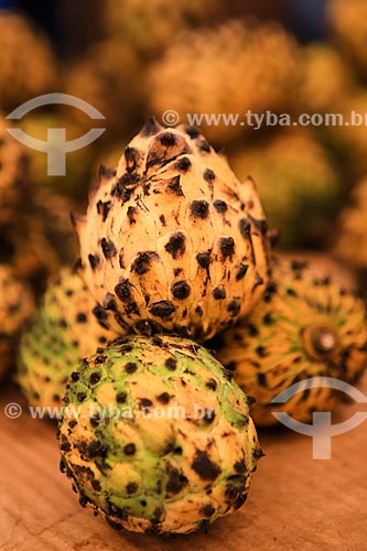  Assunto: Fruto do biribazeiro no Mercado Ver-o-peso / Local: Belém - Pará (PA) - Brasil / Data: 03/2014 