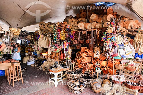  Assunto: Comércio de artesanato no Mercado Ver-o-peso / Local: Belém - Pará (PA) - Brasil / Data: 03/2014 