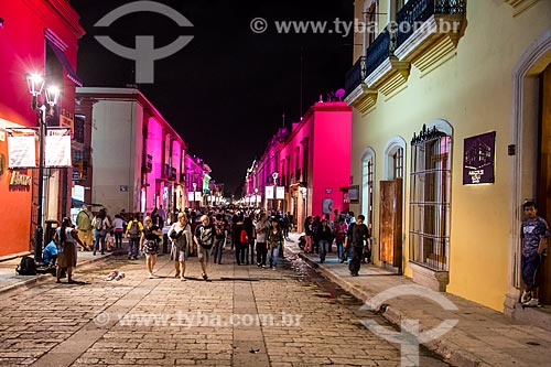  Assunto: Rua do centro histórico de Oaxaca / Local: Oaxaca - México - América do Norte / Data: 10/2013 