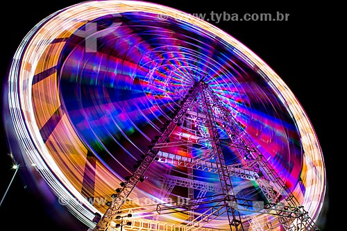  Assunto: Roda-gigante em parque de diversões / Local: Rio de Janeiro (RJ) - Brasil / Data: 09/2013 