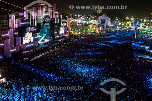  Assunto: Público durante o Rock in Rio / Local: Rio de Janeiro (RJ) - Brasil / Data: 09/2013 