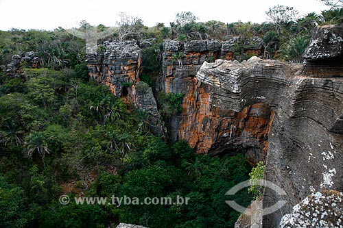  Assunto: Entrada da Gruta da Lapa Doce no Parque Nacional da Chapada Diamantina / Local: Bahia (BA) - Brasil / Data: 04/2013 