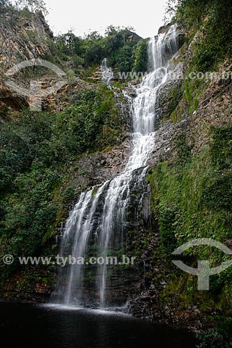  Assunto: Cachoeira da Farofa no Parque Nacional da Serra do Cipó / Local: Jaboticatubas - Minas Gerais (MG) - Brasil / Data: 06/2009 
