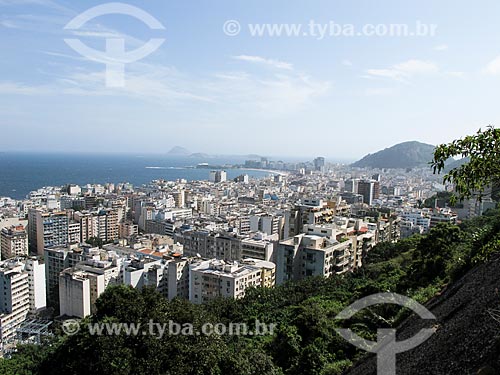  Vista de Copacabana a partir do Morro São João  - Rio de Janeiro - Rio de Janeiro - Brasil