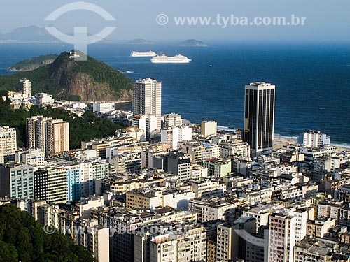  Vista do Leme a partir do Morro São João  - Rio de Janeiro - Rio de Janeiro - Brasil