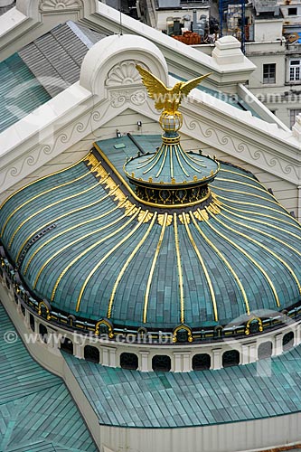  Cúpula do Theatro Municipal do Rio de Janeiro (1909)  - Rio de Janeiro - Rio de Janeiro - Brasil