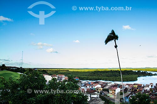  Assunto: Baía de Camamu vista da Cidade Alta / Local: Camamu - Bahia (BA) - Brasil / Data: 02/2014 