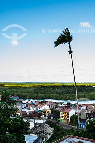  Assunto: Baía de Camamu vista da Cidade Alta / Local: Camamu - Bahia (BA) - Brasil / Data: 02/2014 