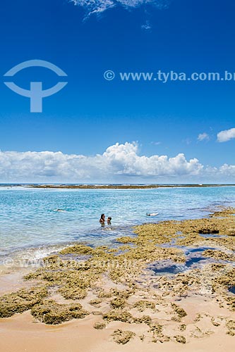  Assunto: Praia de Taipús de Fora, na Península de Maraú / Local: Maraú - Bahia (BA) - Brasil / Data: 02/2014 