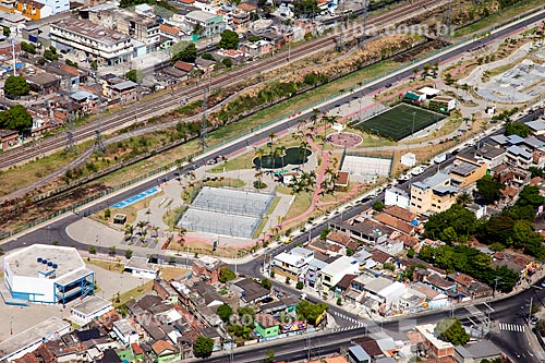  Assunto: Vista aérea do Parque Madureira / Local: Madureira - Rio de Janeiro (RJ) - Brasil / Data: 02/2014 