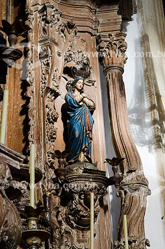  Assunto: Vista do interior da Igreja de São Francisco de Assis / Local: São João Del Rei - Minas Gerais (MG) - Brasil / Data: 06/2012 