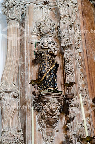  Assunto: Vista do interior da Igreja de São Francisco de Assis / Local: São João Del Rei - Minas Gerais (MG) - Brasil / Data: 06/2012 